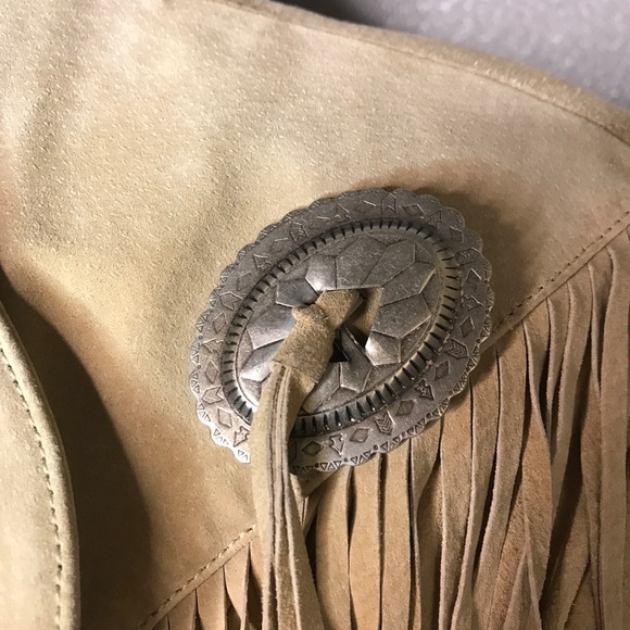 Scully Vintage Leather Western Fringed Jacket S-10 - Picture 2 of 8